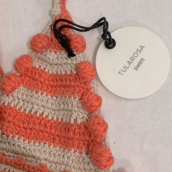 TULAROSA Cora Bikini Crocheted Bikini Top - Picture 6 of 7